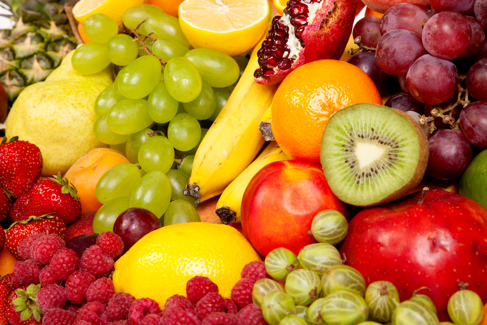 Fresh fruit and vegetables